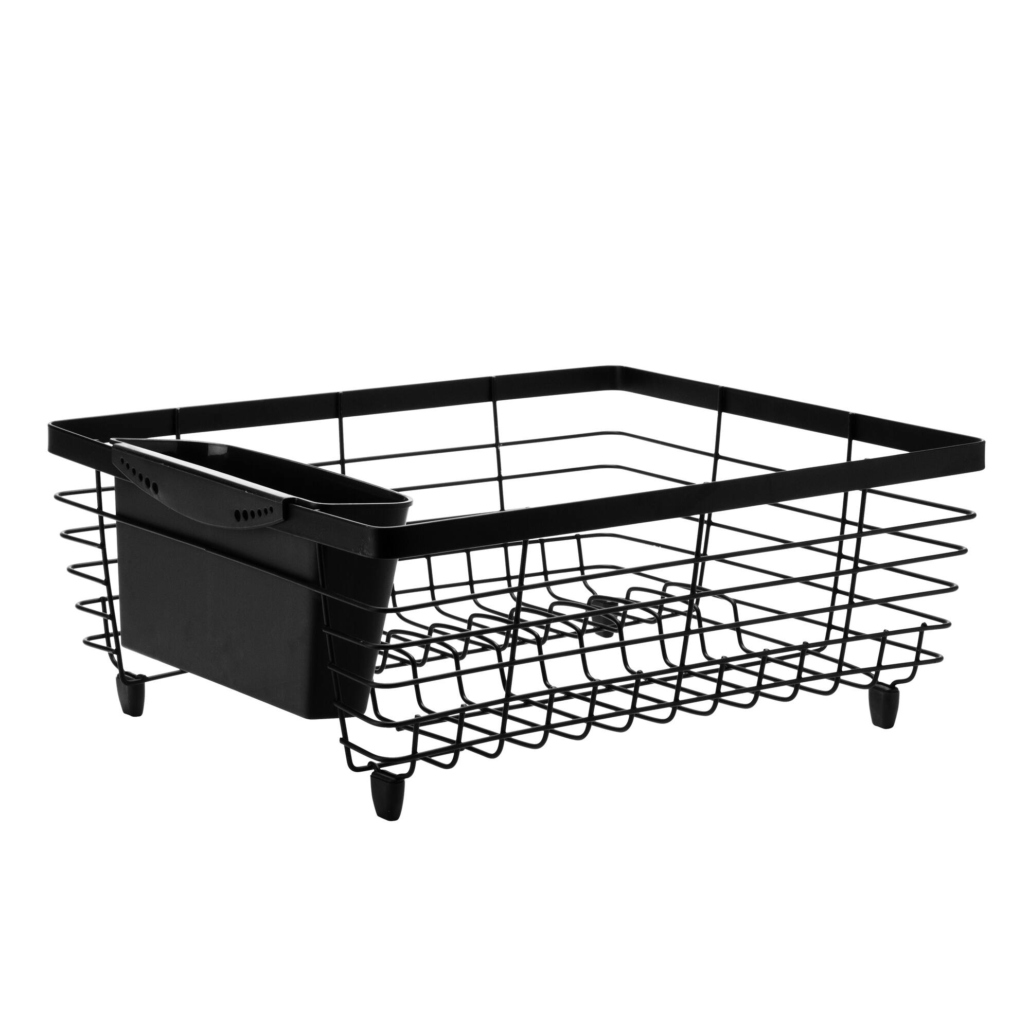 Kitchen Details Black Flat Wire Dish Rack
